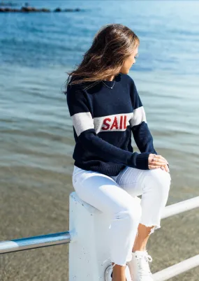 100% Cashmere LUXE SAIL Sweater