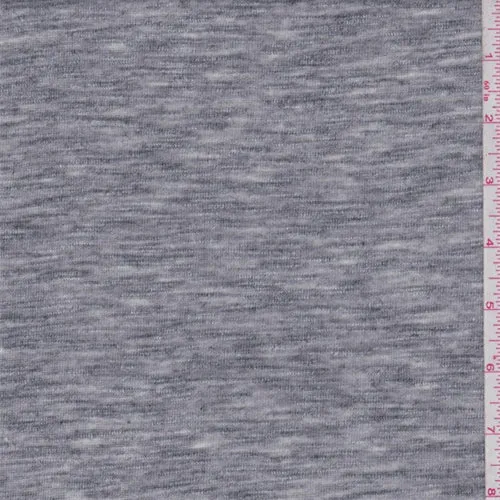 4 YD PC-Dark Heather Grey Sweater Knit Fabric