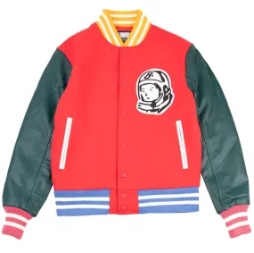 Billionaire Boys Club Letterman Jacket Red