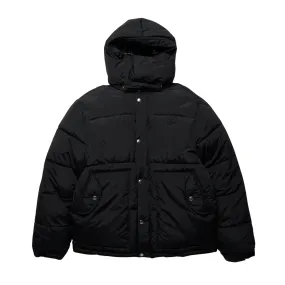 BY PARRA TREES IN WIND PUFFER JACKET // BLACK