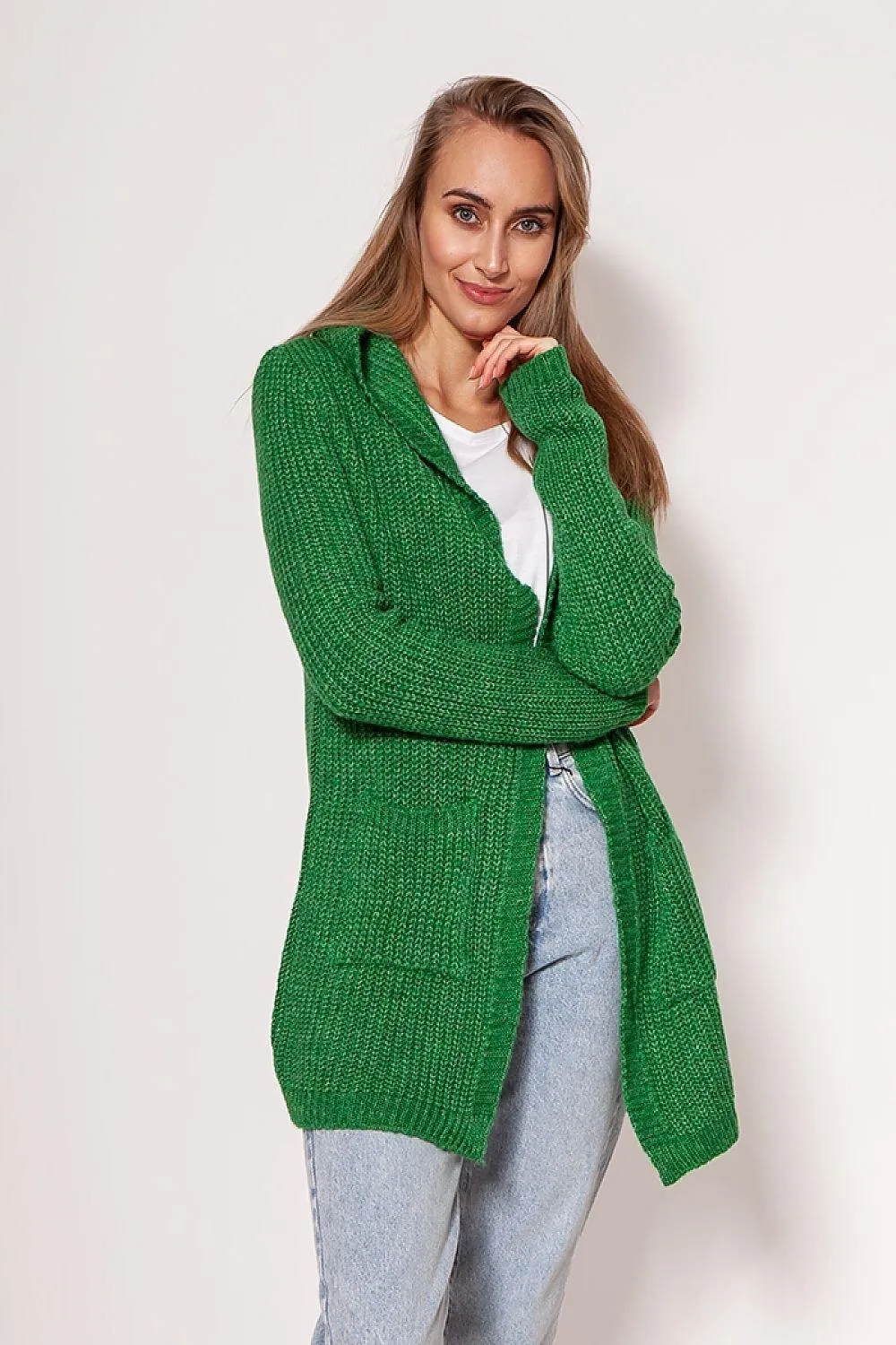 Chic Knit Sweater Coat