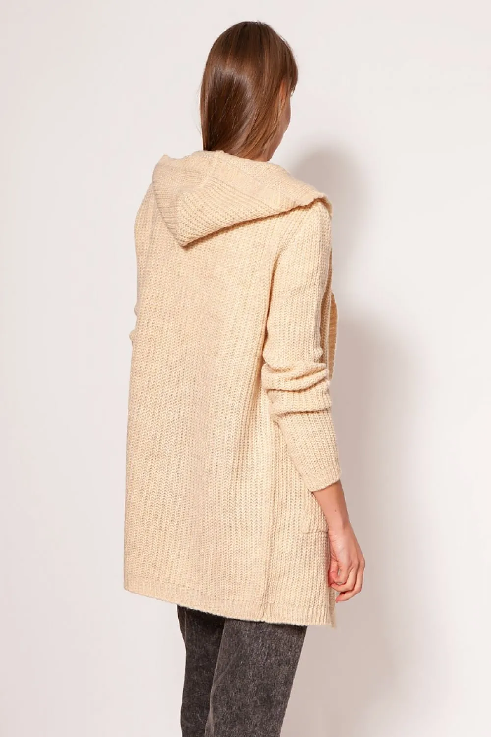 Chic Knit Sweater Coat