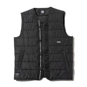 Collarless Puffer Vest