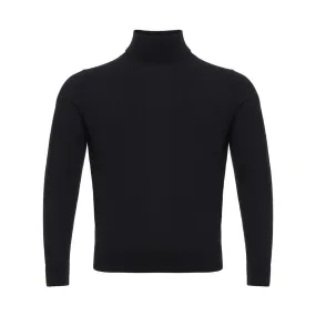 Colombo Italian Cashmere Luxury Black Sweater