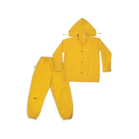 Custom Leather Craft R1024X Yellow Polyester 3 Piece Suit