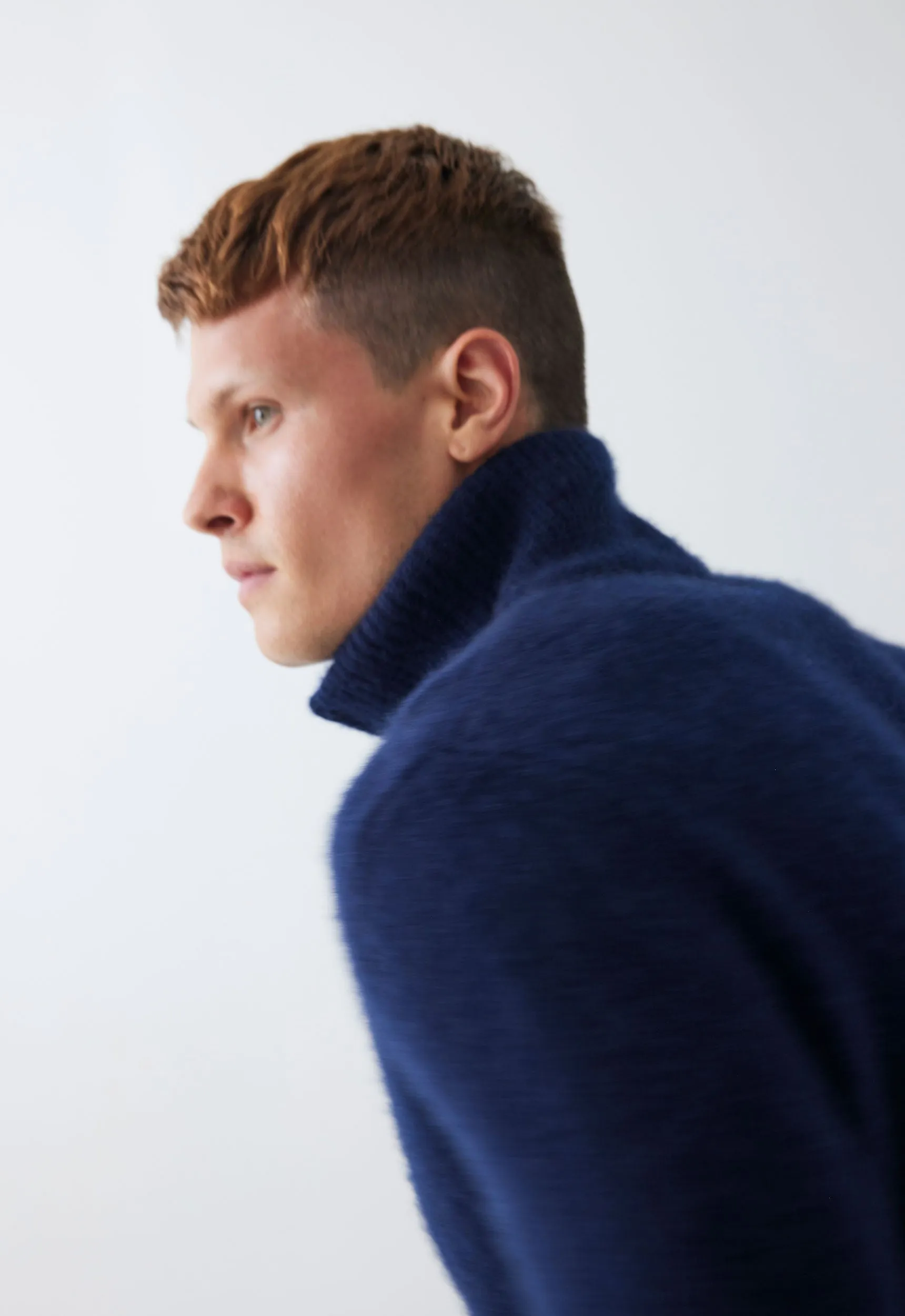 Floss Wool Cashmere Sweater - Navy