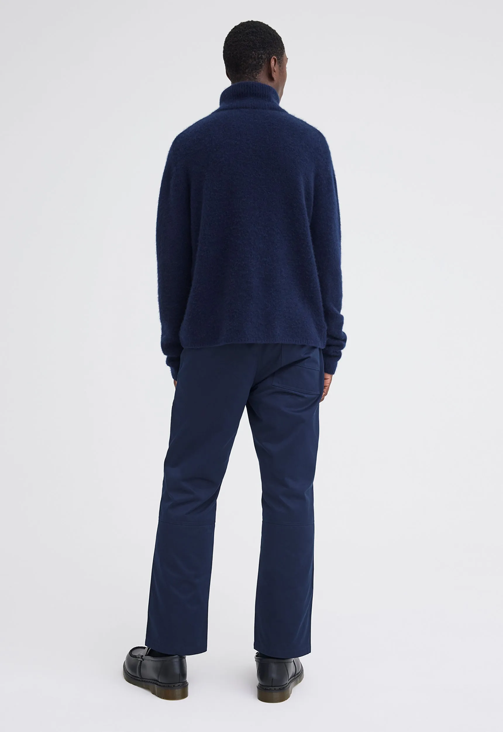 Floss Wool Cashmere Sweater - Navy