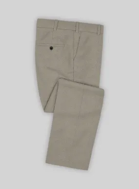 Italian Turna Light Brown Flannel Pants