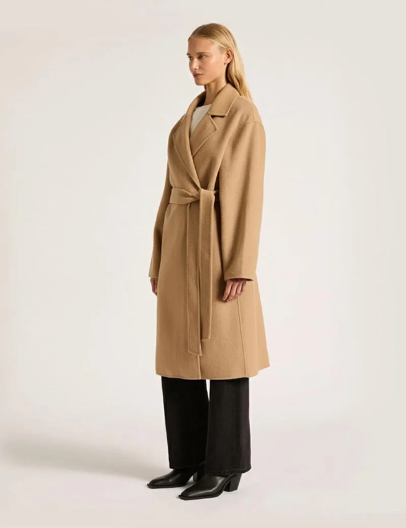 Nude Lucy Darcy Wool Coat - Tan