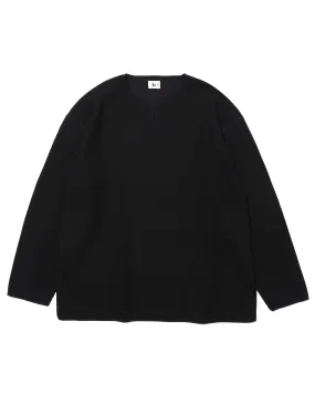 Rough&Smooth Thermal Over-neck L/S BLACK