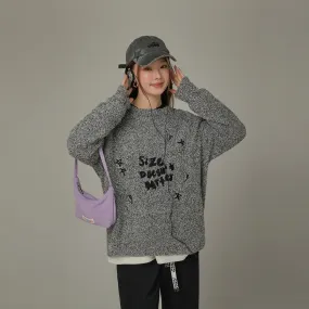 Size Doesnt Matter Knit Stars Sweater