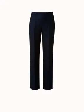 Straight Led Wool Lurex Pant