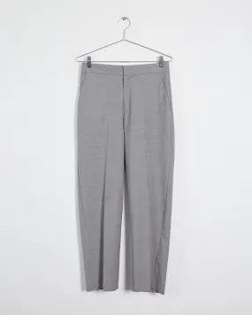 Totême 'lasavina' tailored pants, grey, 10