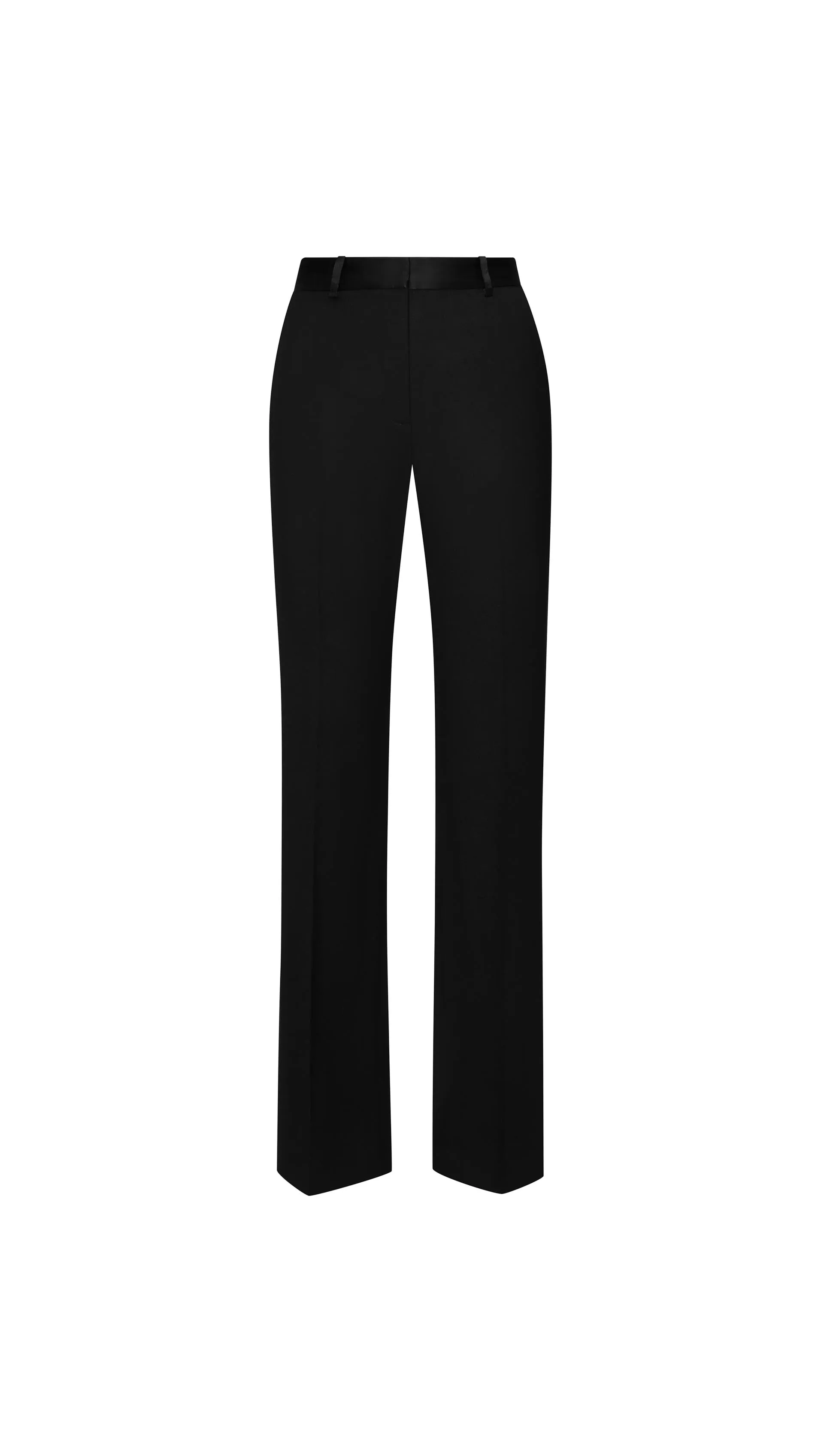 Tuxedo Trouser in Seasonless Wool | Black