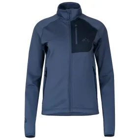 Womens Bresprekk Full Zip Fleece (Indigo/Navy)