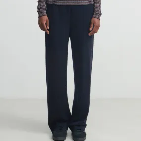 Womens Merino Wool Pants - Dark Navy